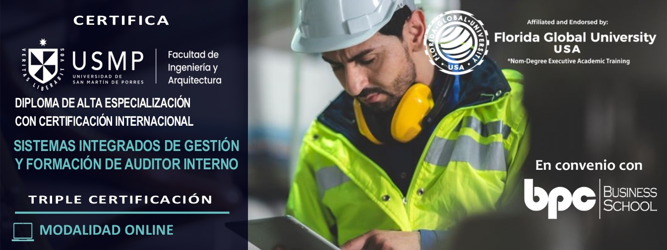 DIPLOMA EN SISTEMAS INTEGRADOS DE GESTIÓN Y AUDITOR INTERNO 