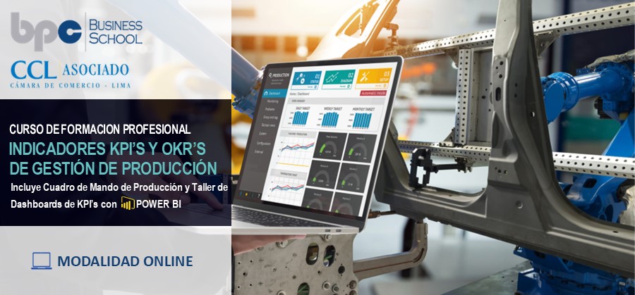 14° Curso de KPI's y OKR's de Gestión de Producción