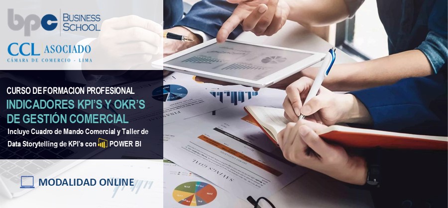  32° Curso de KPI´s y OKR´s de Gestión Comercial